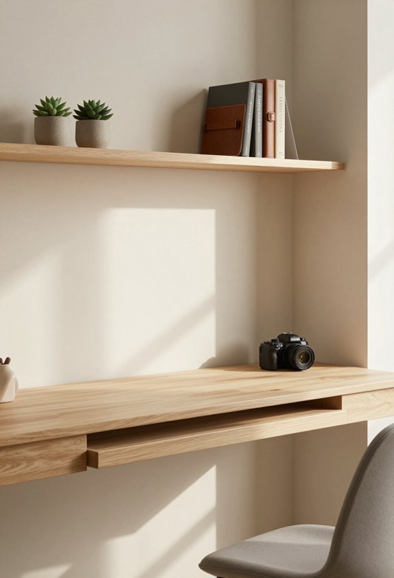 transformative folding wall desks