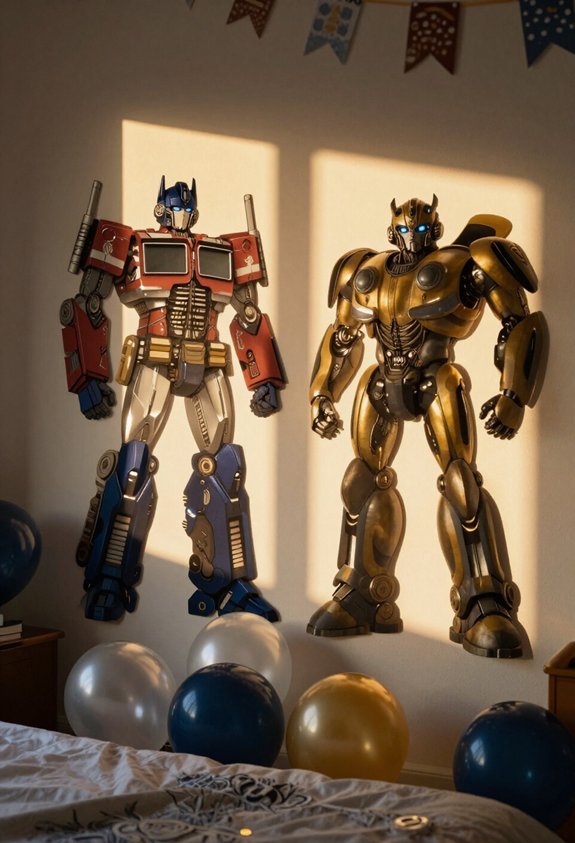 transformative robot cutouts everywhere