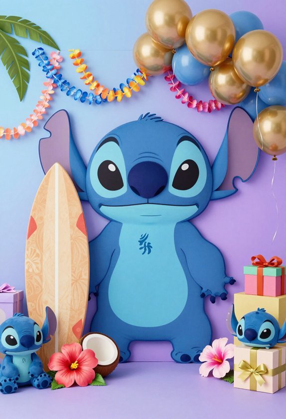 tropical stitch photo fun