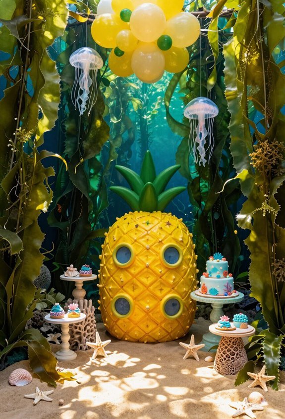 underwater themed party backdrops