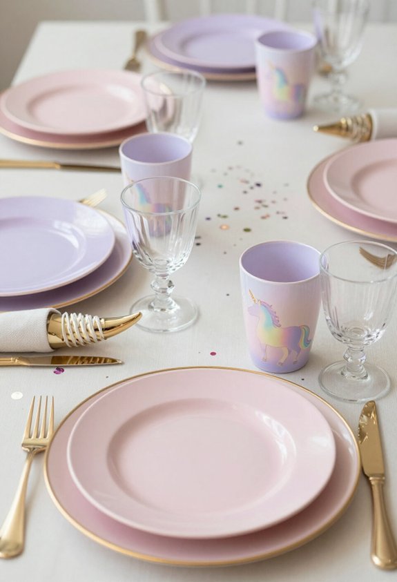 unicorn themed dining experience