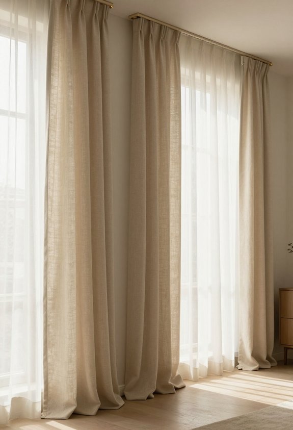 versatile neutral window treatment