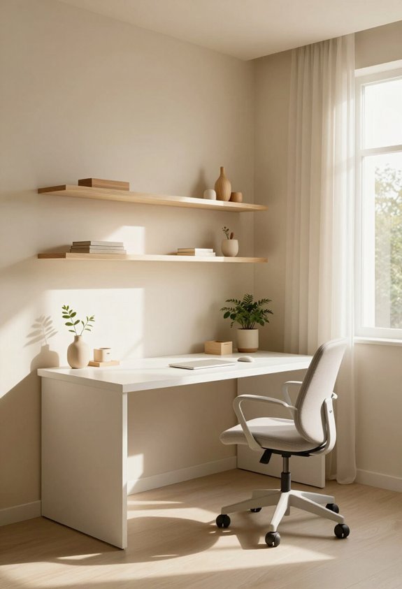 visual expansion through neutrals