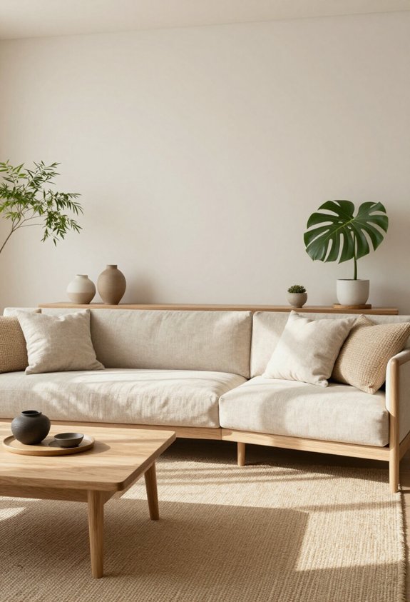 zen minimalist comfort spaces