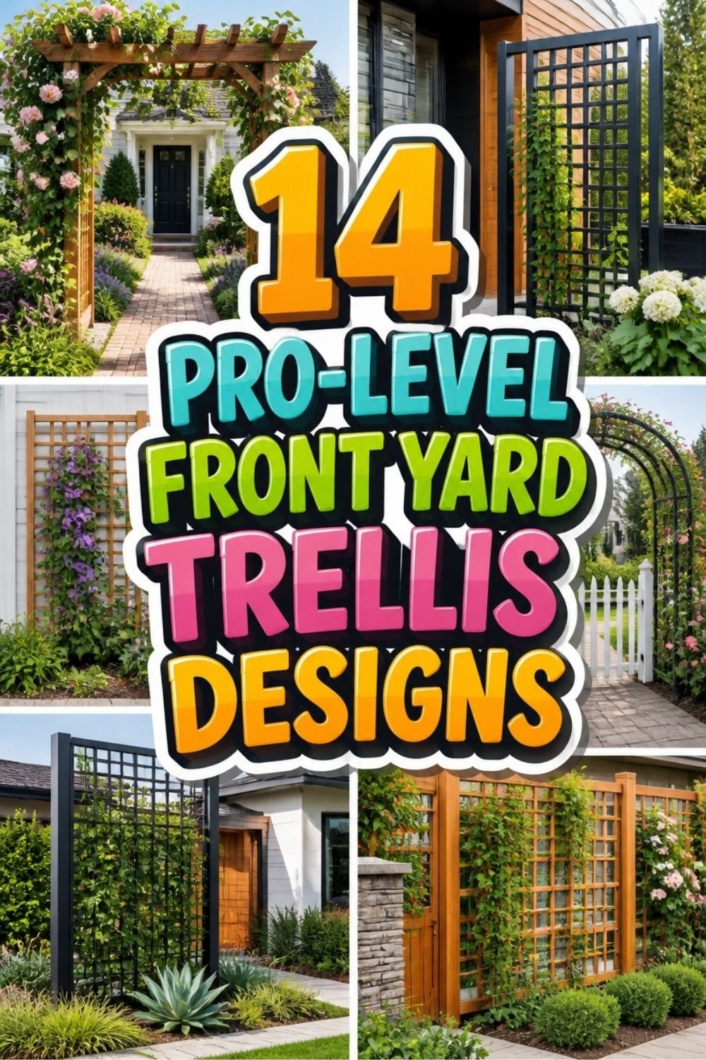14 PRO-LEVEL FRONT YARD TRELLIS DESIGNS