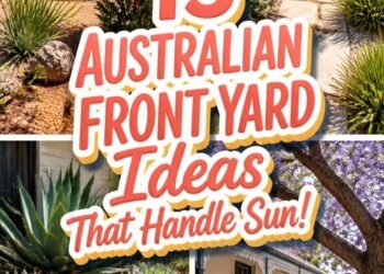 15 AUSTRALIAN FRONT YARD Ideas That Handle Sun!