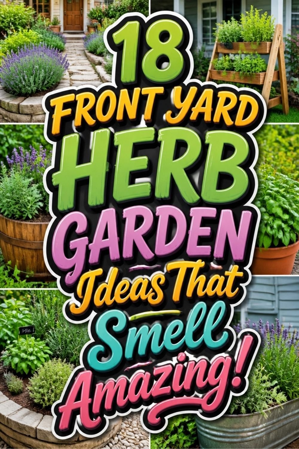 18 FRONT YARD HERB GARDEN Ideas That Smell Amazing!
