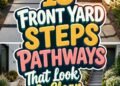 18 FRONT YARD STEPS PATHWAYS That Look So Clean!