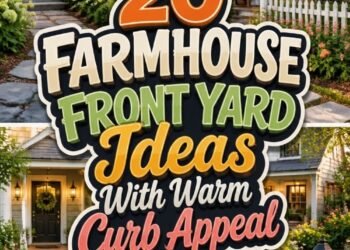 20 FARMHOUSE FRONT YARD Ideas With Warm Curb Appeal!