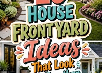 20 HOUSE FRONT YARD Ideas That Look Put Together!