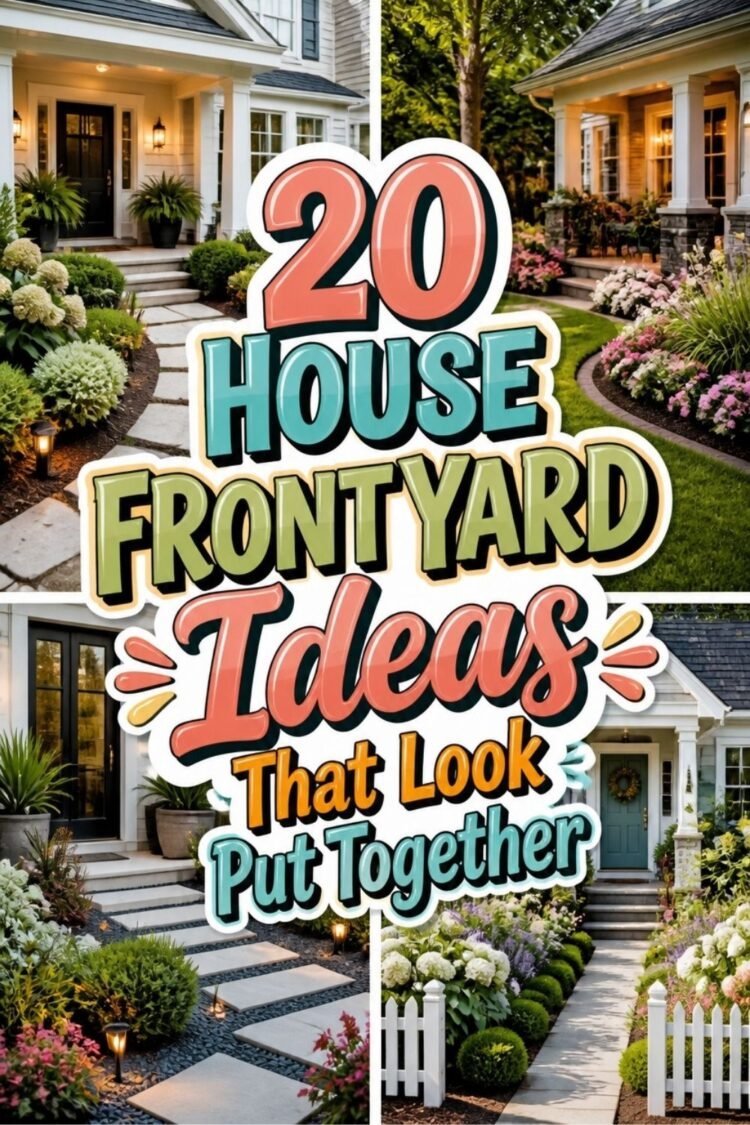 20 HOUSE FRONT YARD Ideas That Look Put Together!