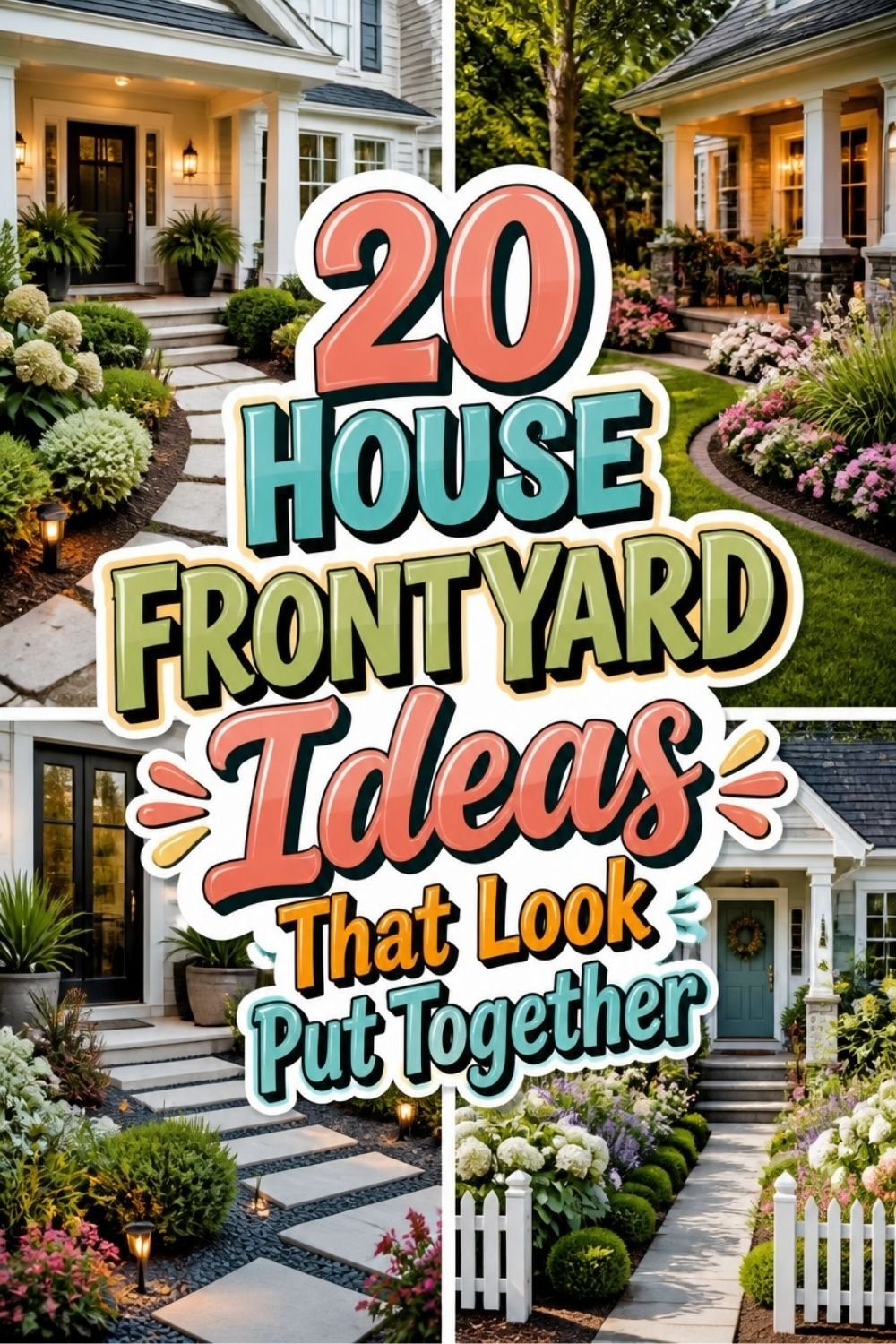 20 HOUSE FRONT YARD Ideas That Look Put Together!