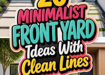 20 MINIMALIST FRONT YARD Ideas With Clean Lines!