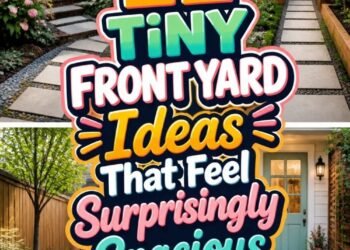 22 TINY FRONT YARD Ideas That Feel Surprisingly Spacious!