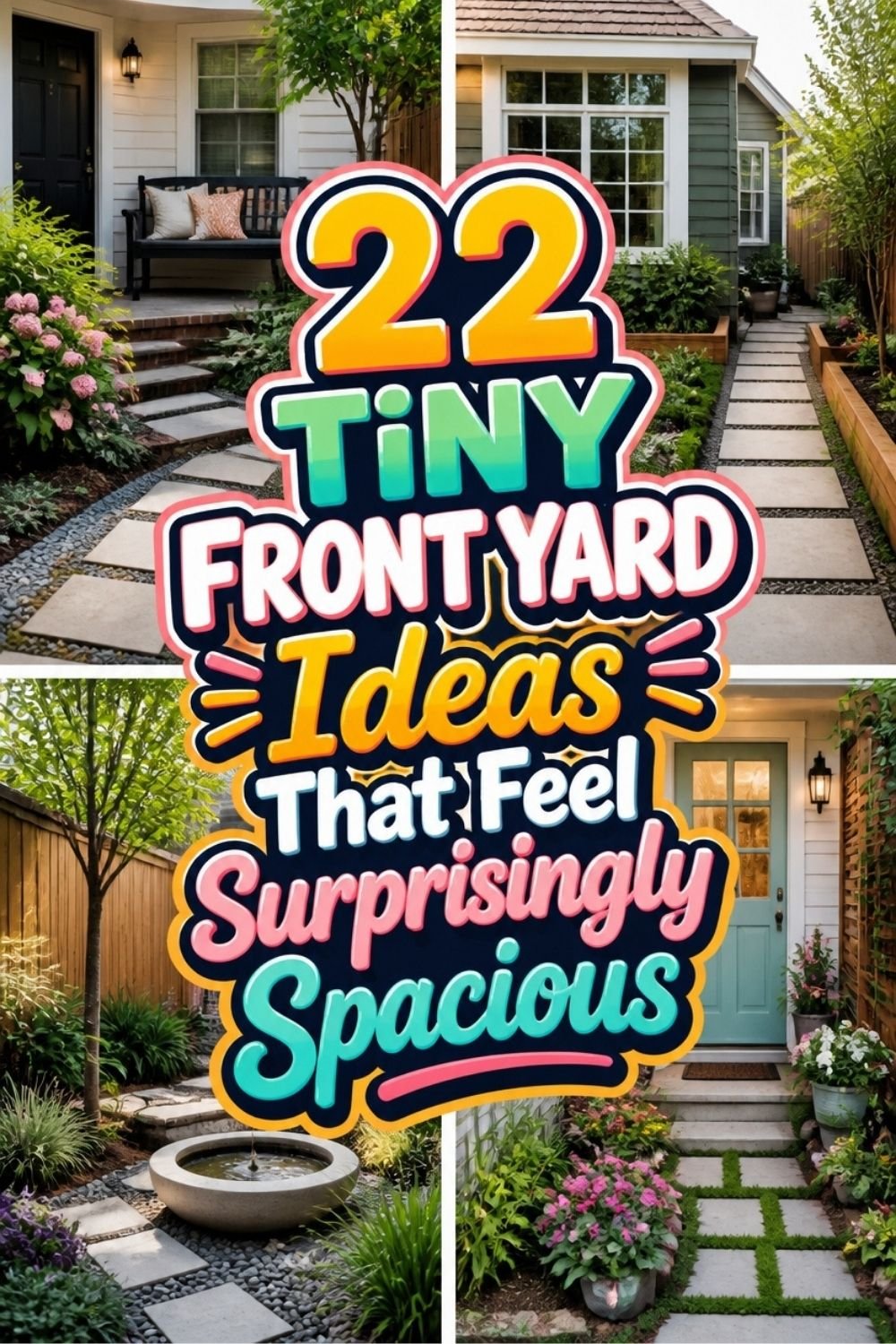 22 TINY FRONT YARD Ideas That Feel Surprisingly Spacious!