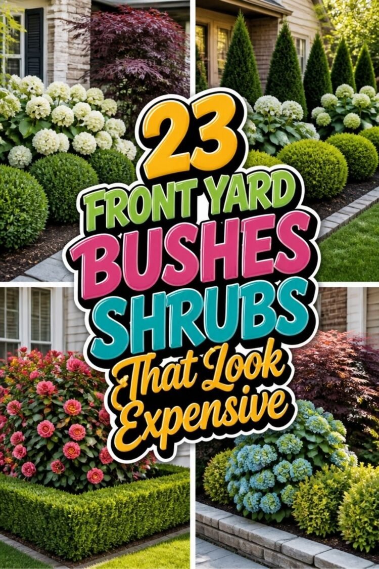 23 FRONT YARD BUSHES SHRUBS That Look Expensive!