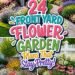 24 FRONT YARD FLOWER GARDEN Plans That Stay Pretty!