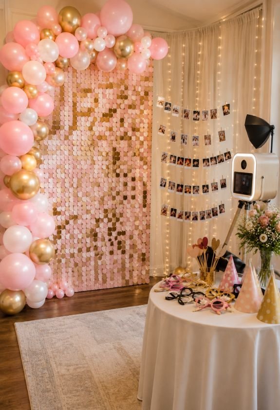 Confetti Walls and Interactive Photo Displays