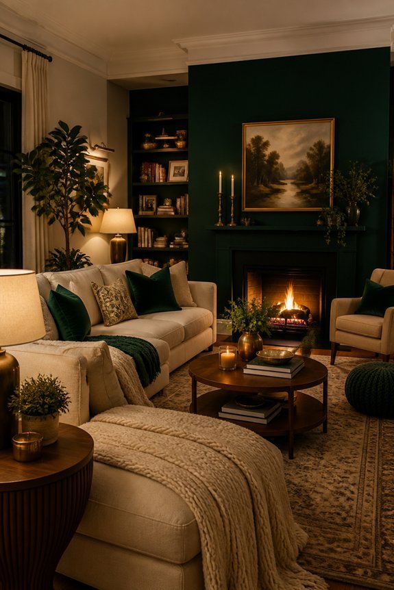 accent wall single focal point