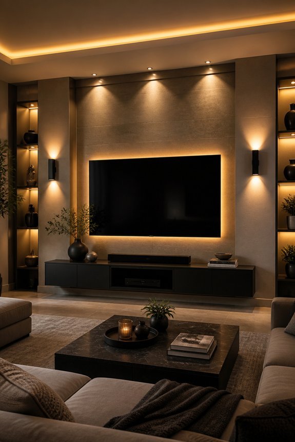 ambient lighting for elegance