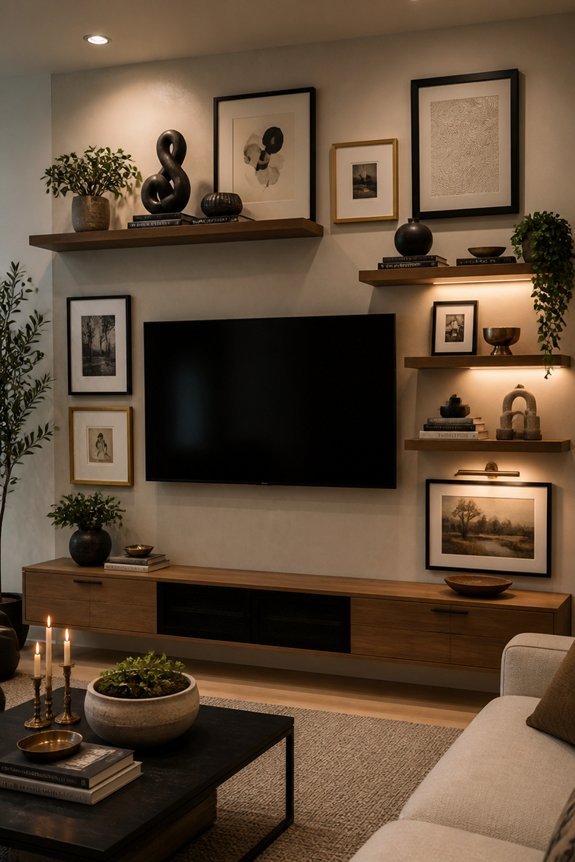 artful tv gallery display