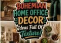 bohemian home office inspiration