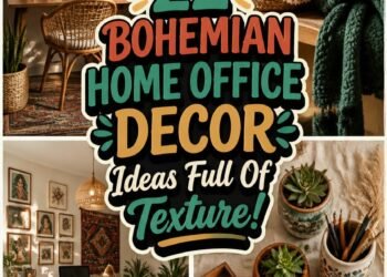 bohemian home office inspiration