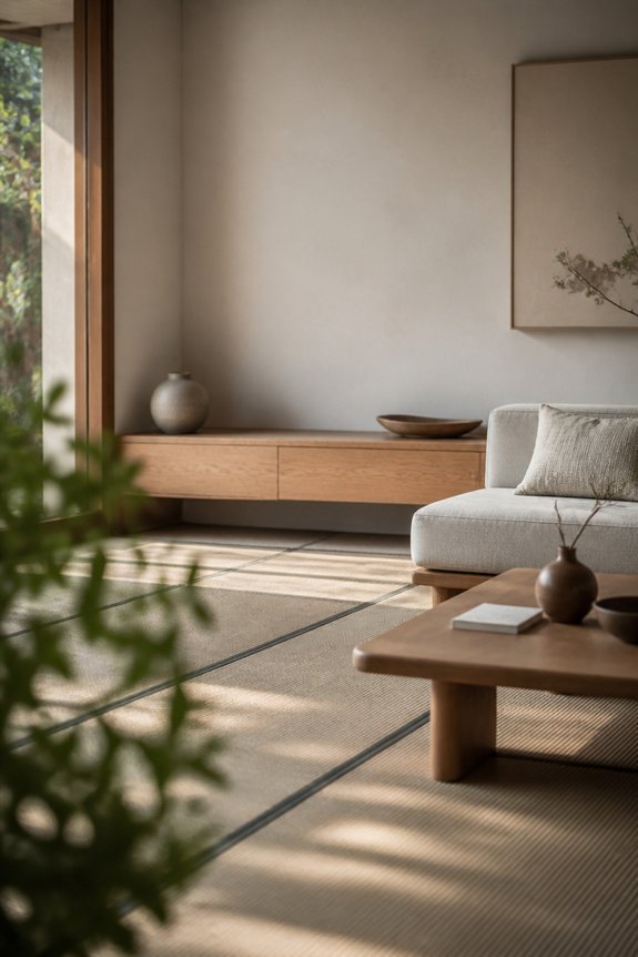 calming neutral natural beauty