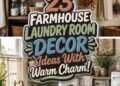 charming farmhouse laundry decor