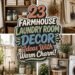charming farmhouse laundry decor