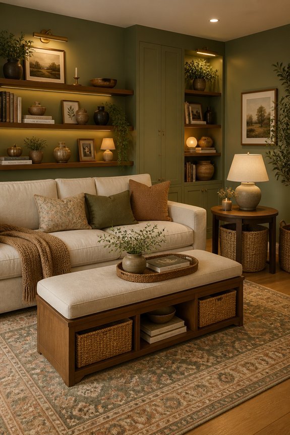 clutter free living room solutions