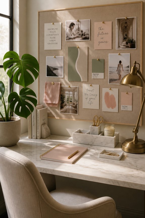 create a personalized vision board