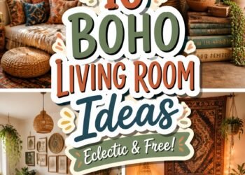 eclectic boho living room