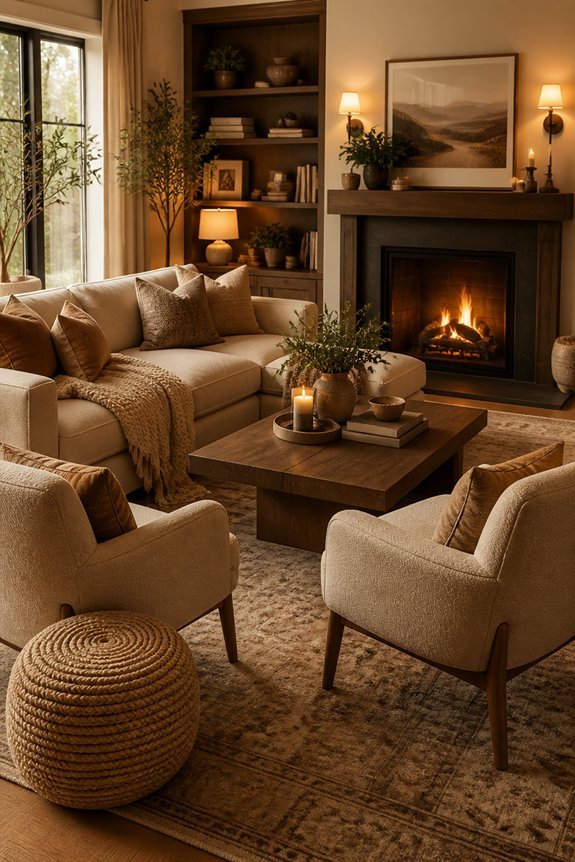 encouraging intimate conversation spaces