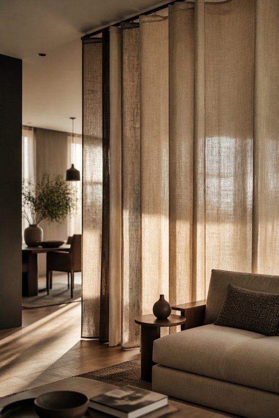 fabric panels enhance warmth