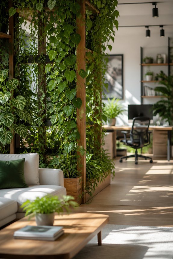 green partitions for privacy