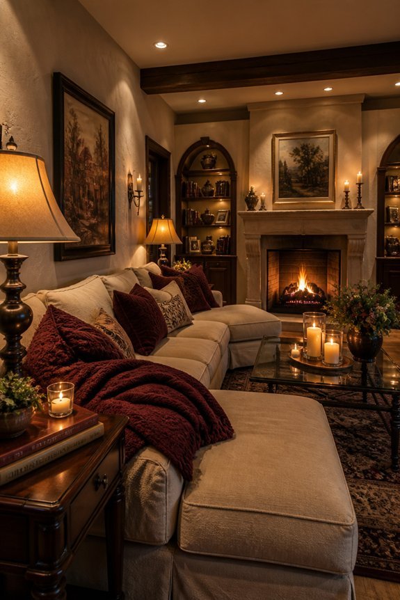 layered lighting for comfort