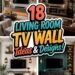 living room tv designs