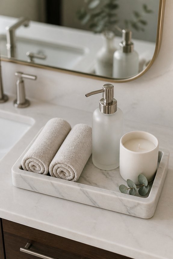 maximize small bathroom space