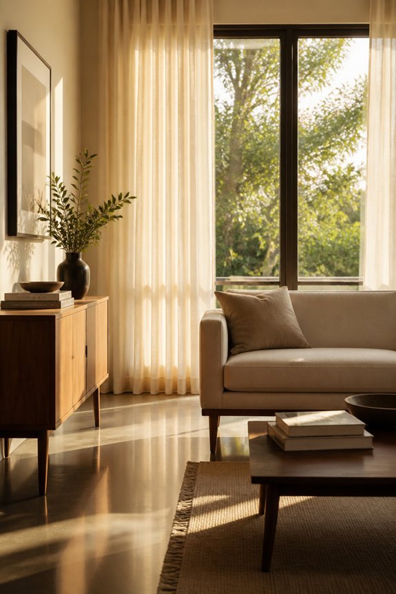 minimalist window treatment ideas