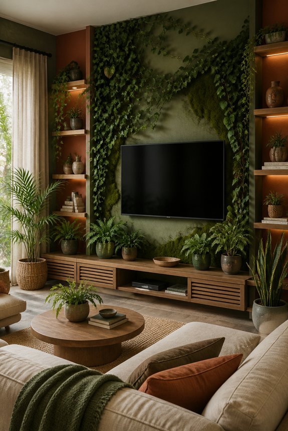 natural warmth through paint