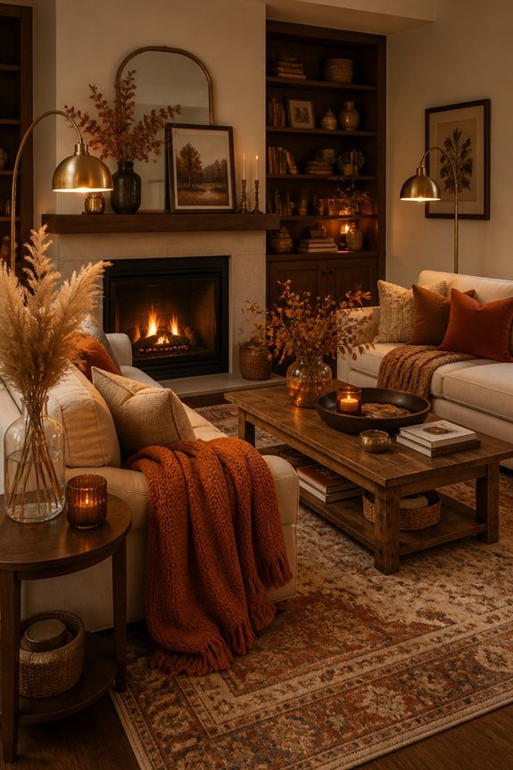 seasonal living room refresh