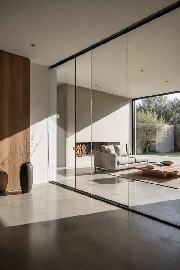 sliding doors maximize space