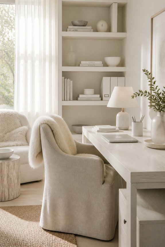 soft neutral furniture layers