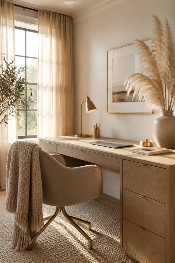 soft neutrals create tranquility