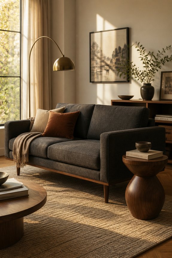 stylish compact retro sofas