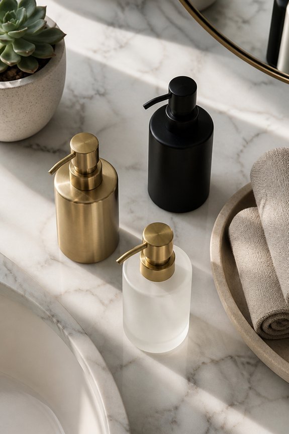 stylish soap dispensers elevate hygiene