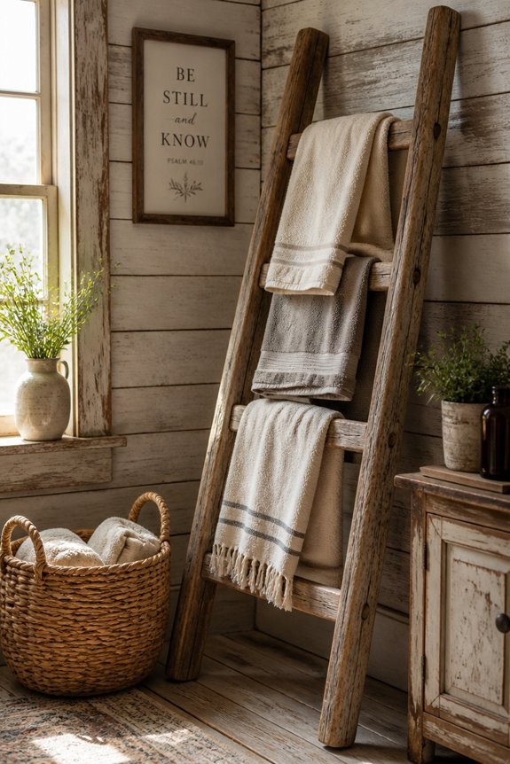 stylish towel display solution