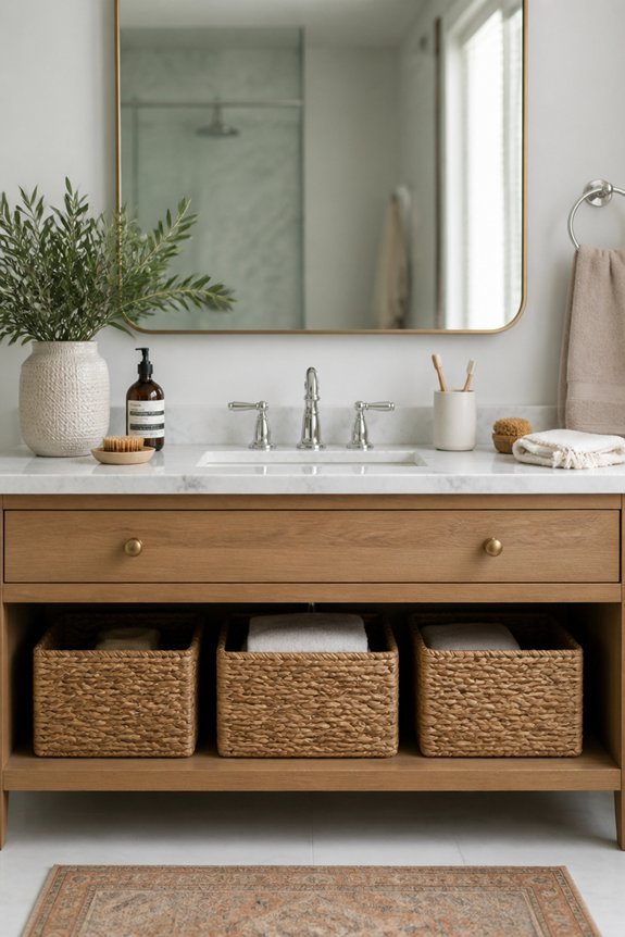 stylish under sink organization solution