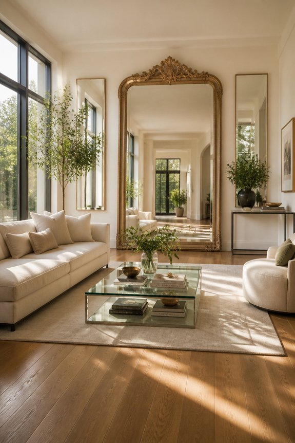 transform space with mirrors